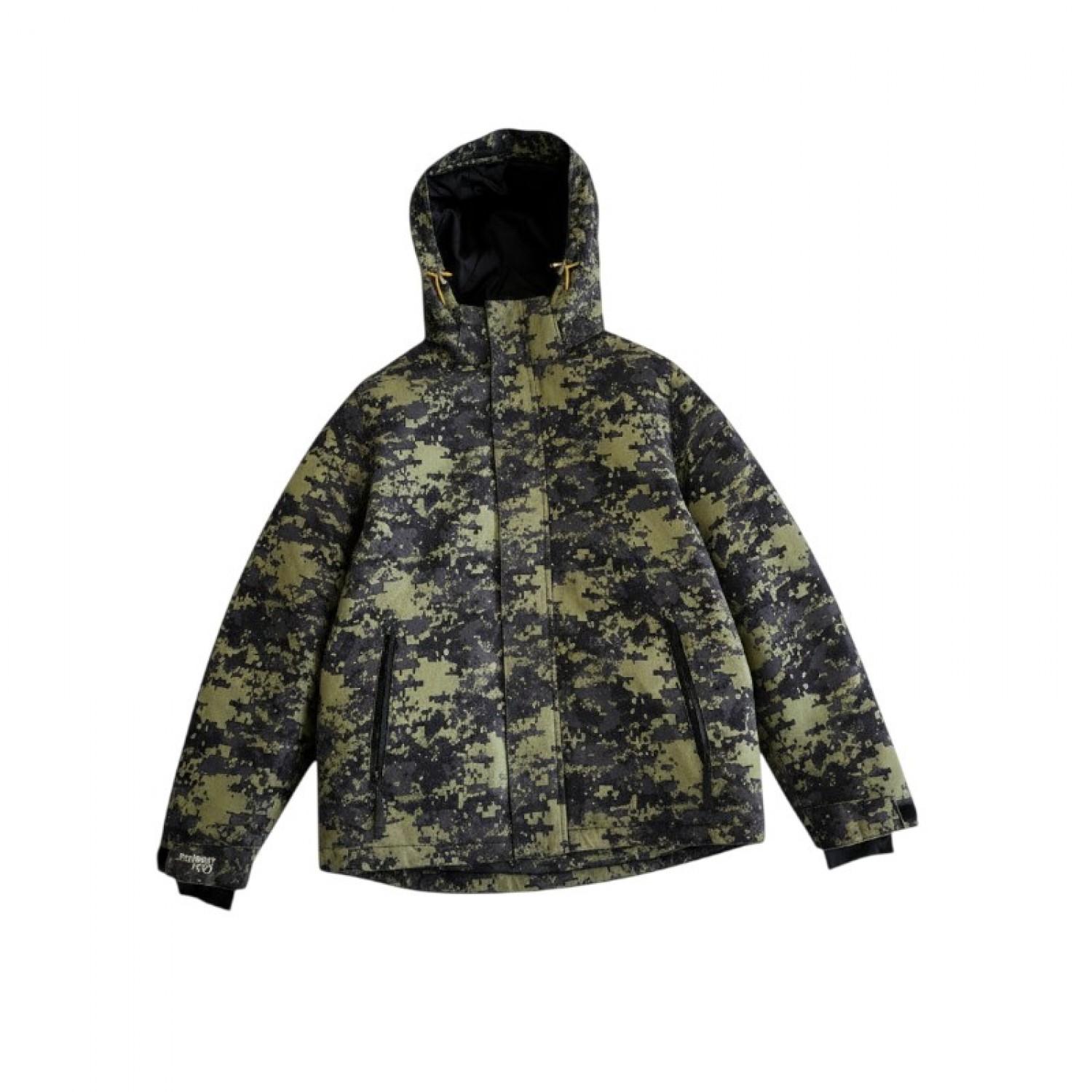 Cold Water Bear Camo Hooded Jacket – Χακί / Μαύρο – L / Pre-Owned