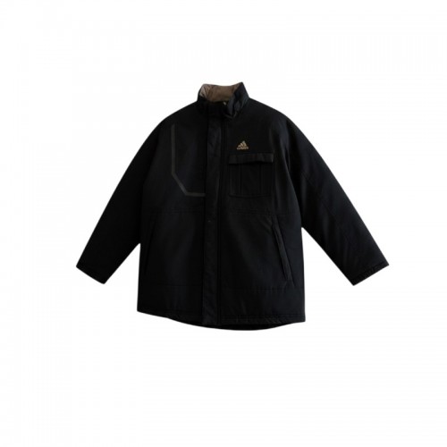 Adidas Padded Utility Parka Jacket – Μαύρο – M / Pre-Owned