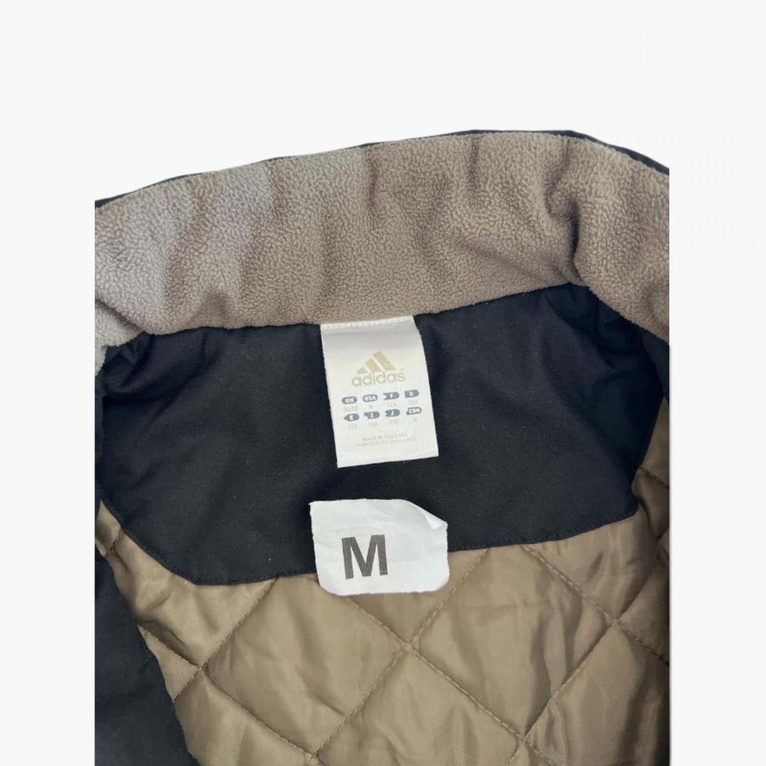 Adidas Padded Utility Parka Jacket – Μαύρο – M / Pre-Owned