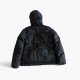 Luisa Spagnoli Padded Hooded Jacket – Μαύρο – M / Pre-Owned