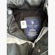 U.S. Polo Assn. Hooded Windbreaker Jacket – Μαύρο / Γκρι – S / Pre-Owned