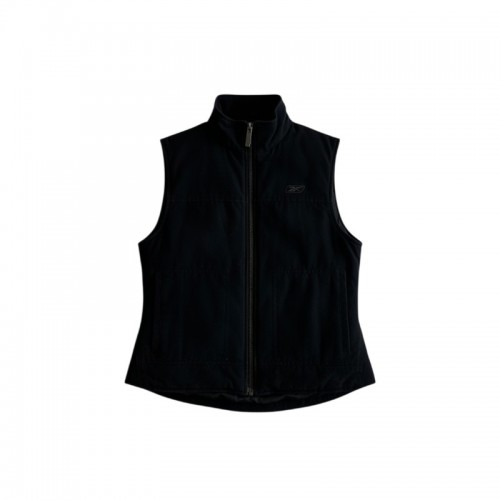 Reebok Vintage Full-Zip Vest – Μαύρο – S / Pre-Owned