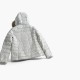 Tommy Jeans Faux Fur Hooded Puffer Jacket – Λευκό – XL / Pre-Owned