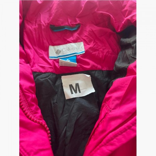 Columbia Women’s Chevron Puffer Jacket – Ροζ – M / Pre-Owned