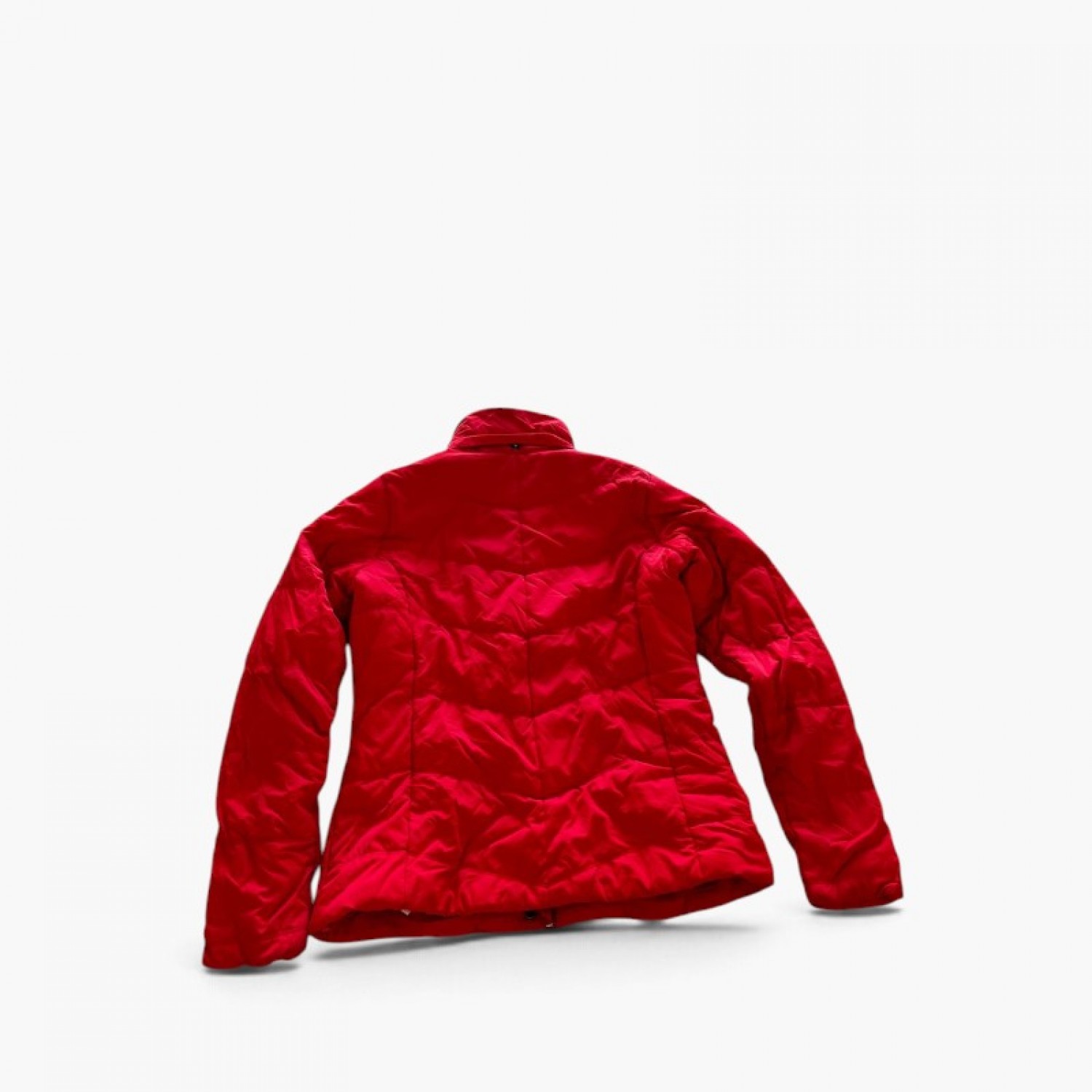 Columbia Women’s Chevron Puffer Jacket – Κόκκινο – M / Pre-Owned