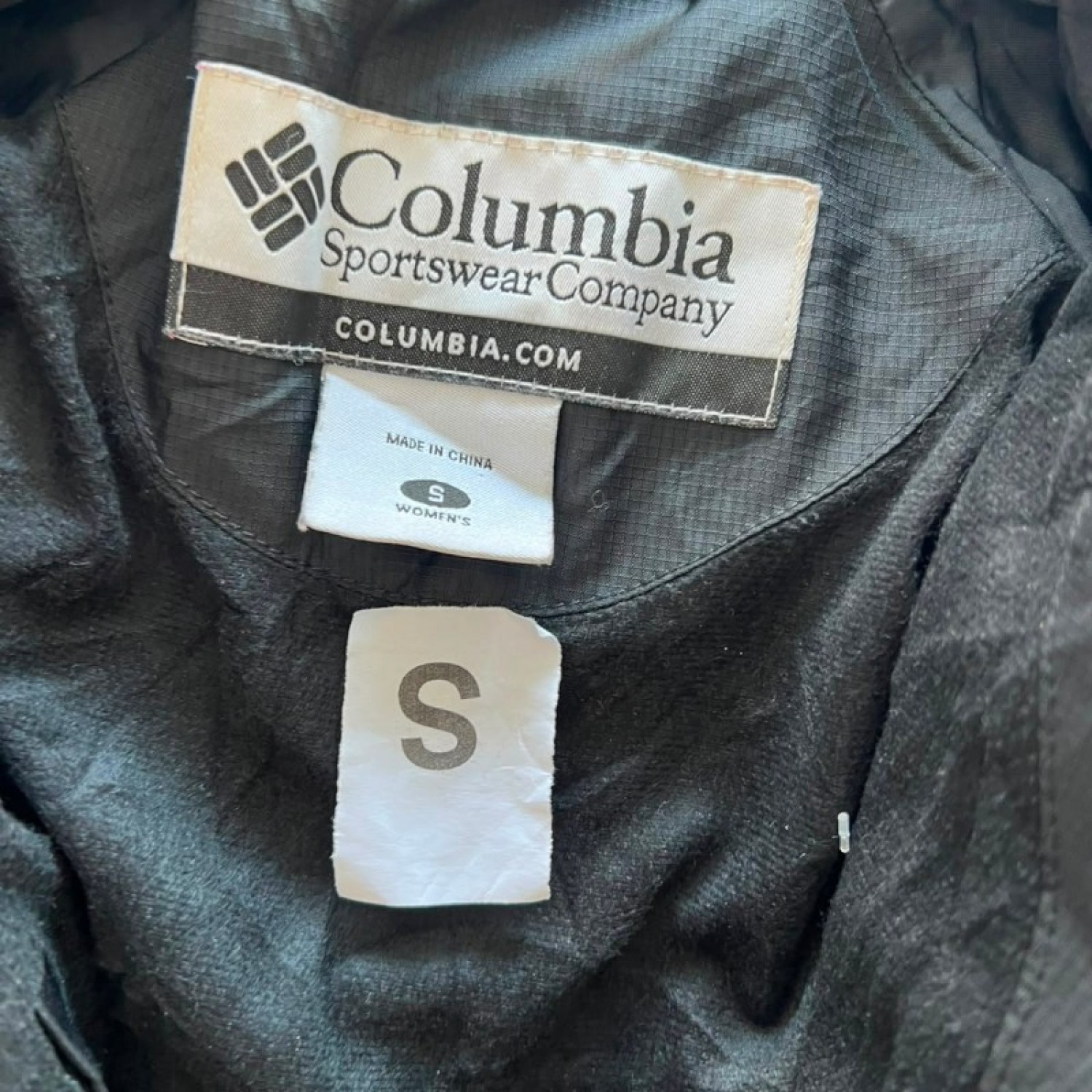 Columbia Women’s Black Fleece-Lined Jacket — Size S / Pre-Owned