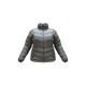 Columbia Omni-Heat Grey Chevron Insulated Jacket — Size L / Pre-Owned