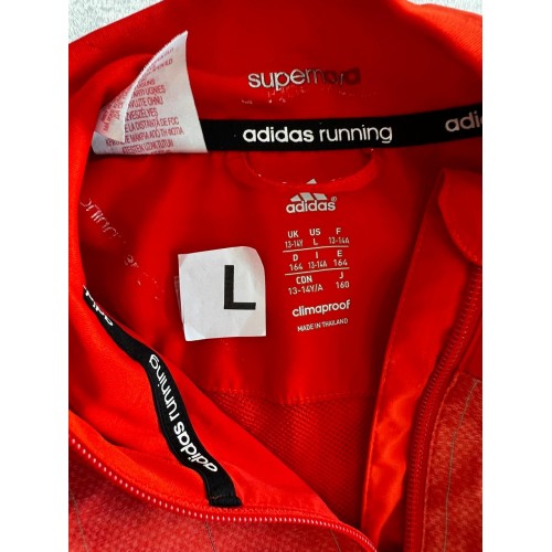 Adidas Supernova Climaproof Κόκκινο Running Jacket – Παιδικό L / 164 cm / Pre-Owned
