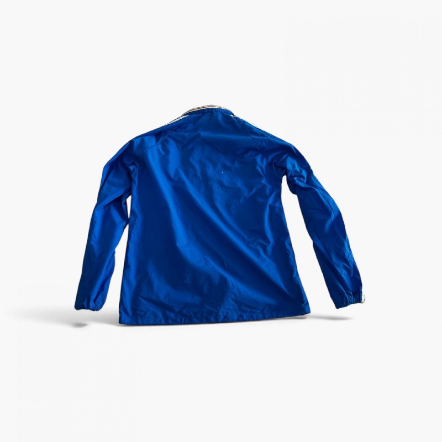 Adidas Originals Μπλε Αντιανεμικό με Trefoil και Λευκές Ρίγες – Μέγεθος XL / Pre-Owned
