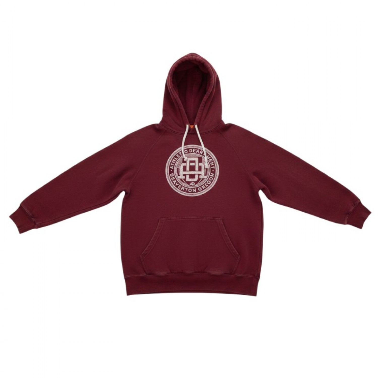 The Athletic Dept. Hoodie Μπορντό με Τσέπη Kangaroo – Μέγεθος S / Pre-Owned