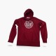 The Athletic Dept. Hoodie Μπορντό με Τσέπη Kangaroo – Μέγεθος S / Pre-Owned