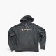 Champion Hoodie Σκούρο Γκρι με Κεντημένο Logo – Μέγεθος M / Pre-Owned