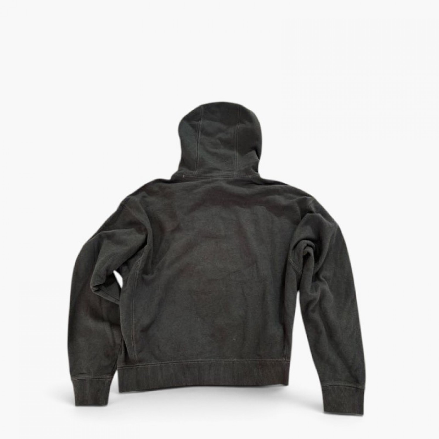 Champion Hoodie Σκούρο Γκρι με Κεντημένο Logo – Μέγεθος M / Pre-Owned
