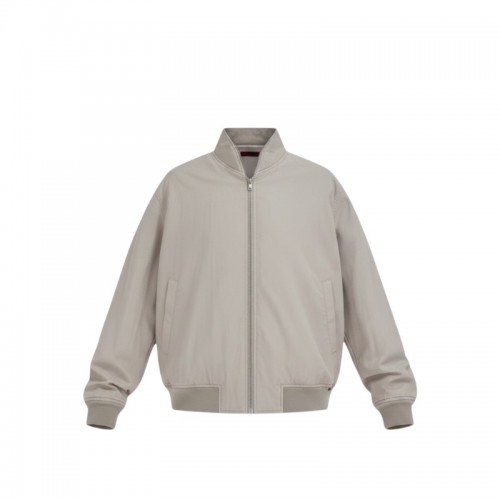 Asics Ελαφριά Full Zip Ζακέτα Εκρού/Μπεζ / Pre-Owned