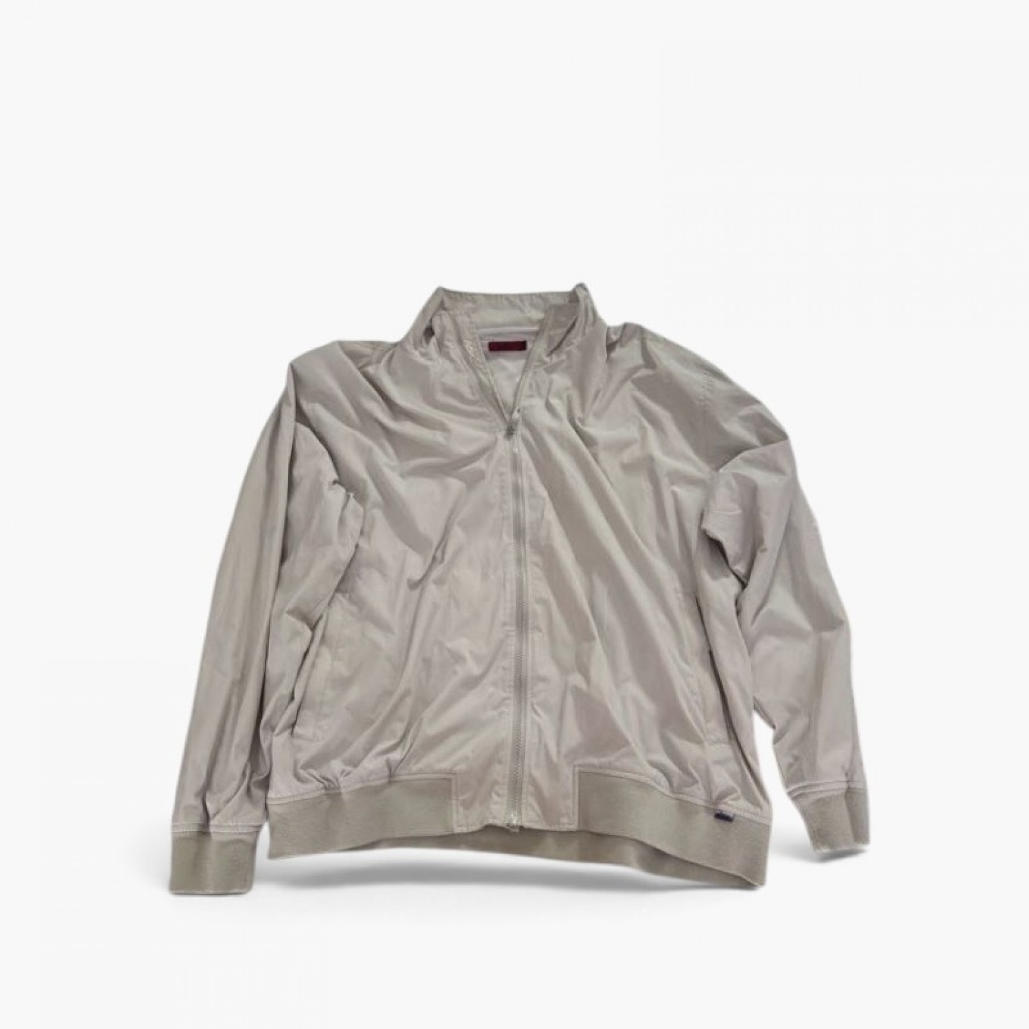 Asics Ελαφριά Full Zip Ζακέτα Εκρού/Μπεζ / Pre-Owned