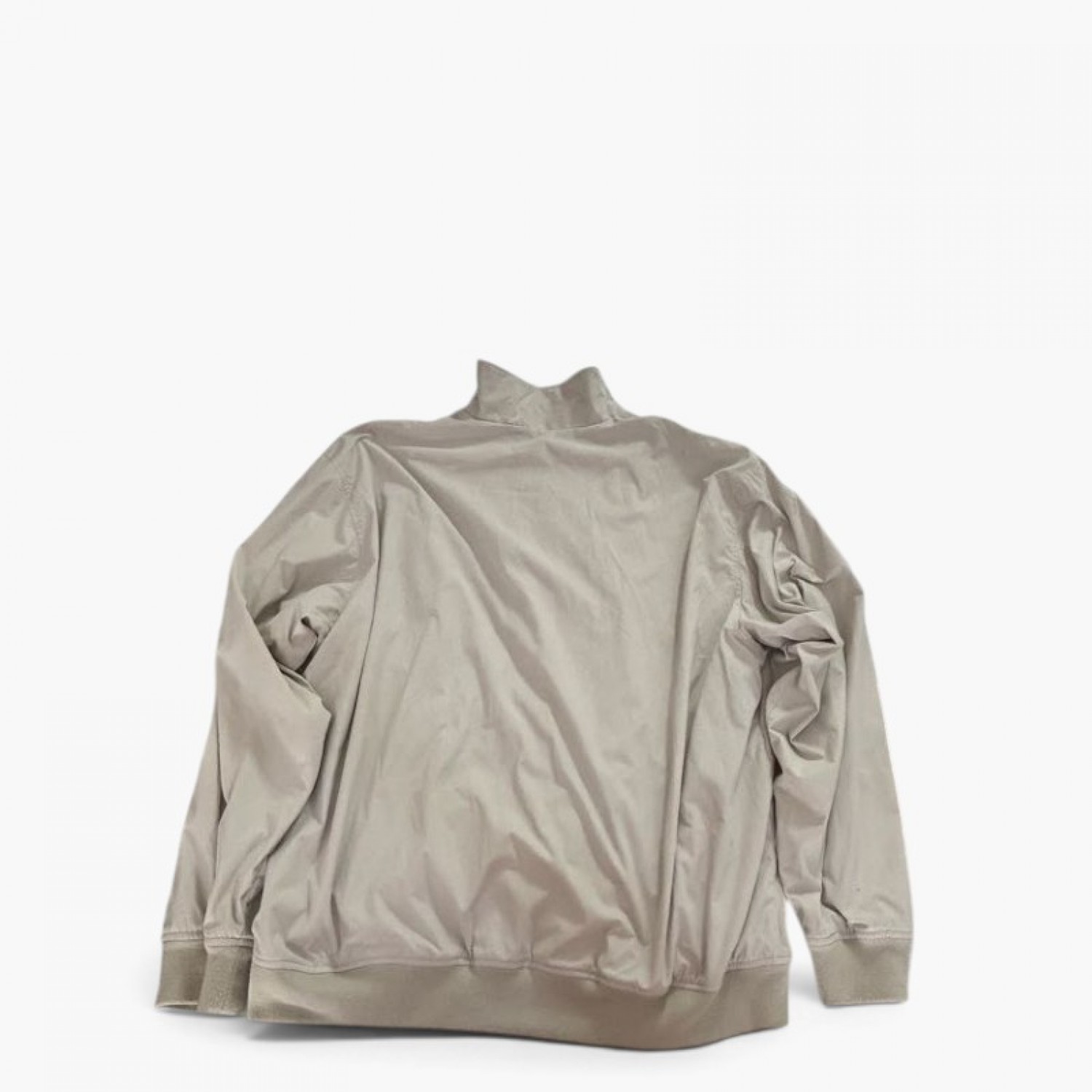 Asics Ελαφριά Full Zip Ζακέτα Εκρού/Μπεζ / Pre-Owned