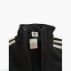 Adidas Track Jacket Μαύρη με 3-Stripes – Μέγεθος S / Pre-Owned