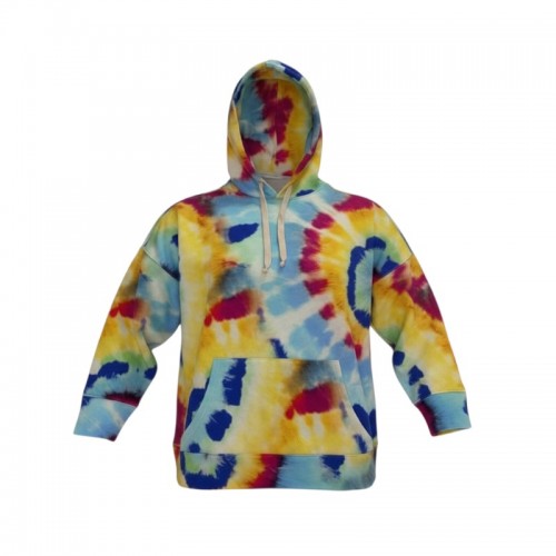 Evyasouls Malibu Tie-Dye Hoodie Πολύχρωμο – Μέγεθος XL / Pre-Owned