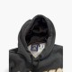Majestic Chicago Hoodie Σκούρο Γκρι με Patches  / Pre-Owned