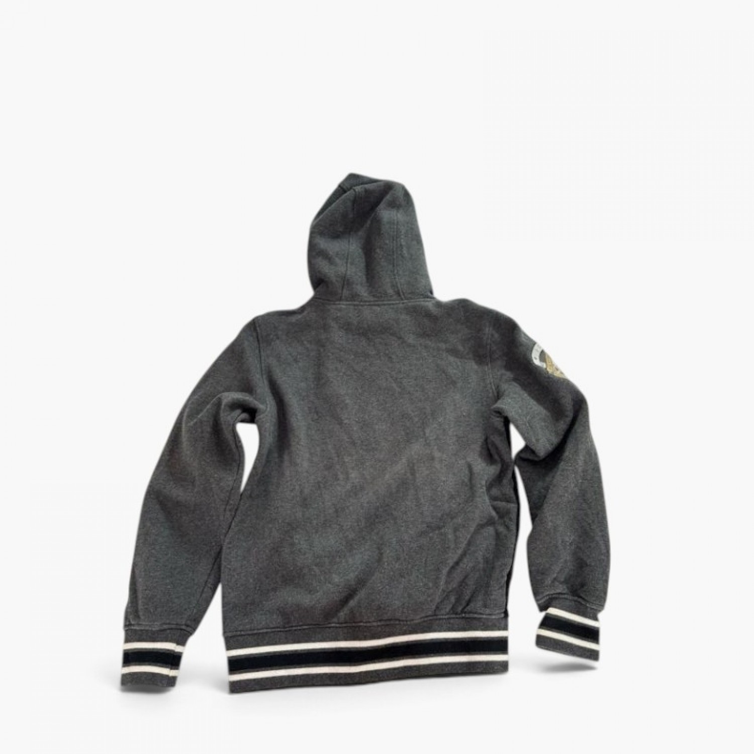 Majestic Chicago Hoodie Σκούρο Γκρι με Patches  / Pre-Owned