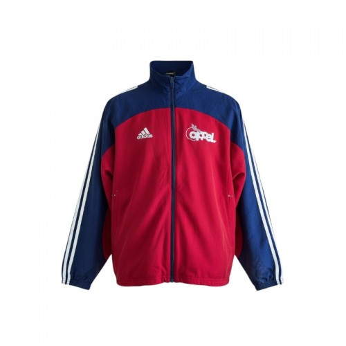 Adidas Team Αντιανεμικό Κόκκινο/Μπλε με Λογότυπα TSG Leihgestern – XL/168 cm / Pre-Owned
