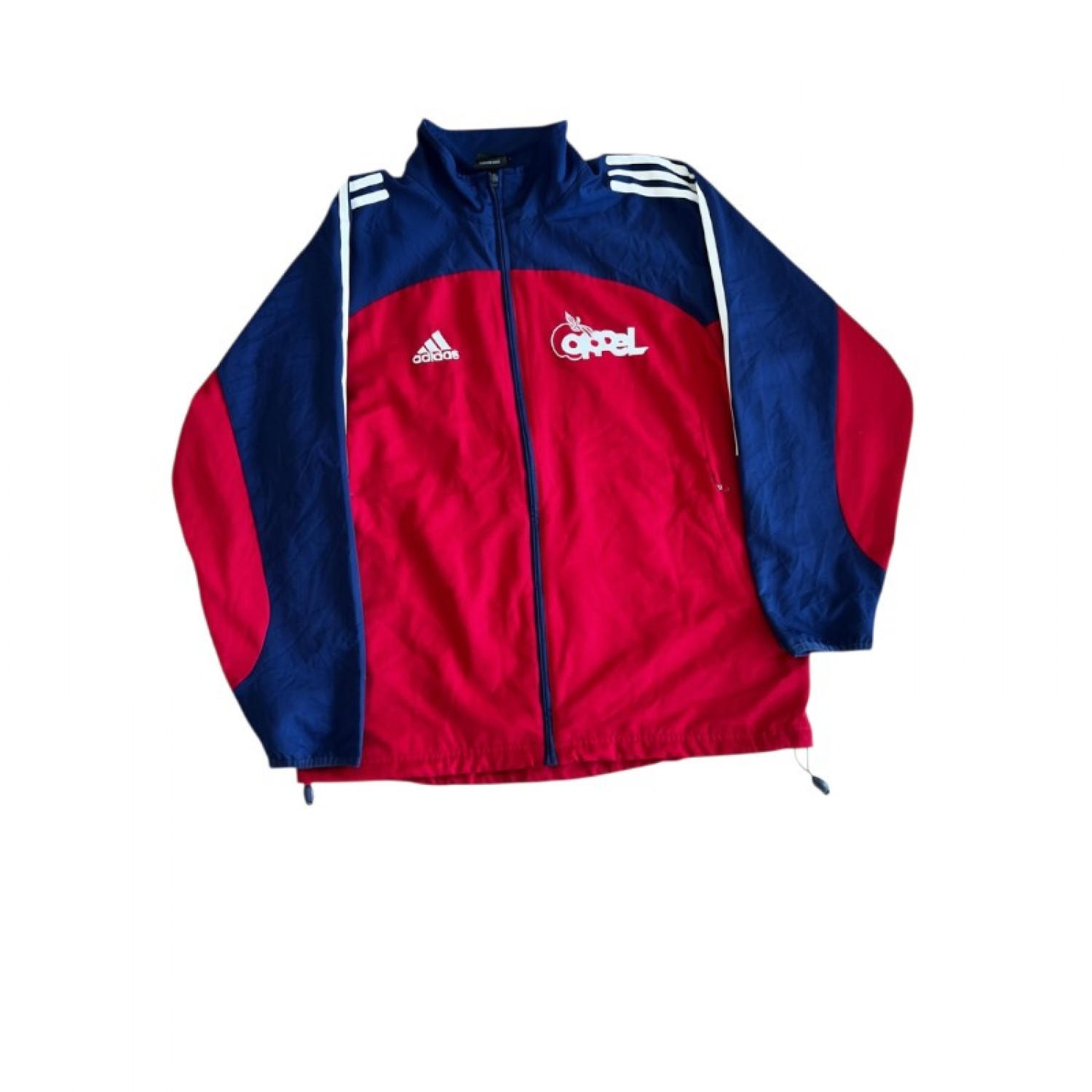 Adidas Team Αντιανεμικό Κόκκινο/Μπλε με Λογότυπα TSG Leihgestern – XL/168 cm / Pre-Owned