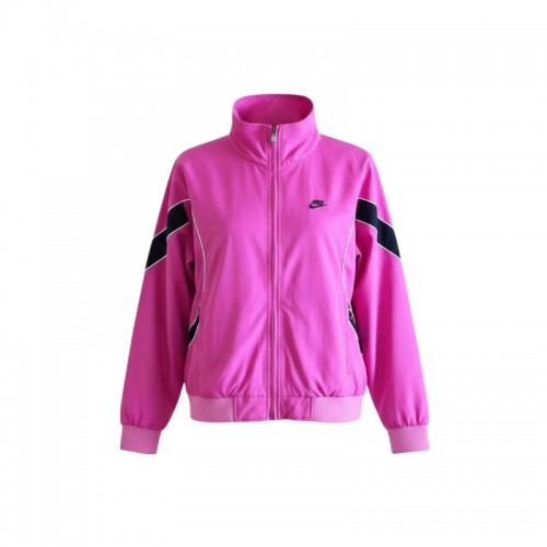 Nike Dri-FIT Ροζ Track Jacket με Μαύρες Λεπτομέρειες – Μέγεθος XXL / Pre-Owned