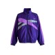 Reebok Ρετρό Αντιανεμικό Μωβ/Ροζ/Γκρι Colorblock – Μέγεθος XL / Pre-Owned