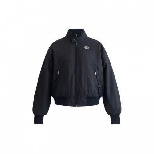 North Sails Μαύρο Bomber Jacket με Fleece Επένδυση – Μέγεθος XL / Pre-Owned