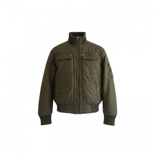 Tommy Hilfiger Χακί Utility Bomber Jacket – Μέγεθος S / Pre-Owned