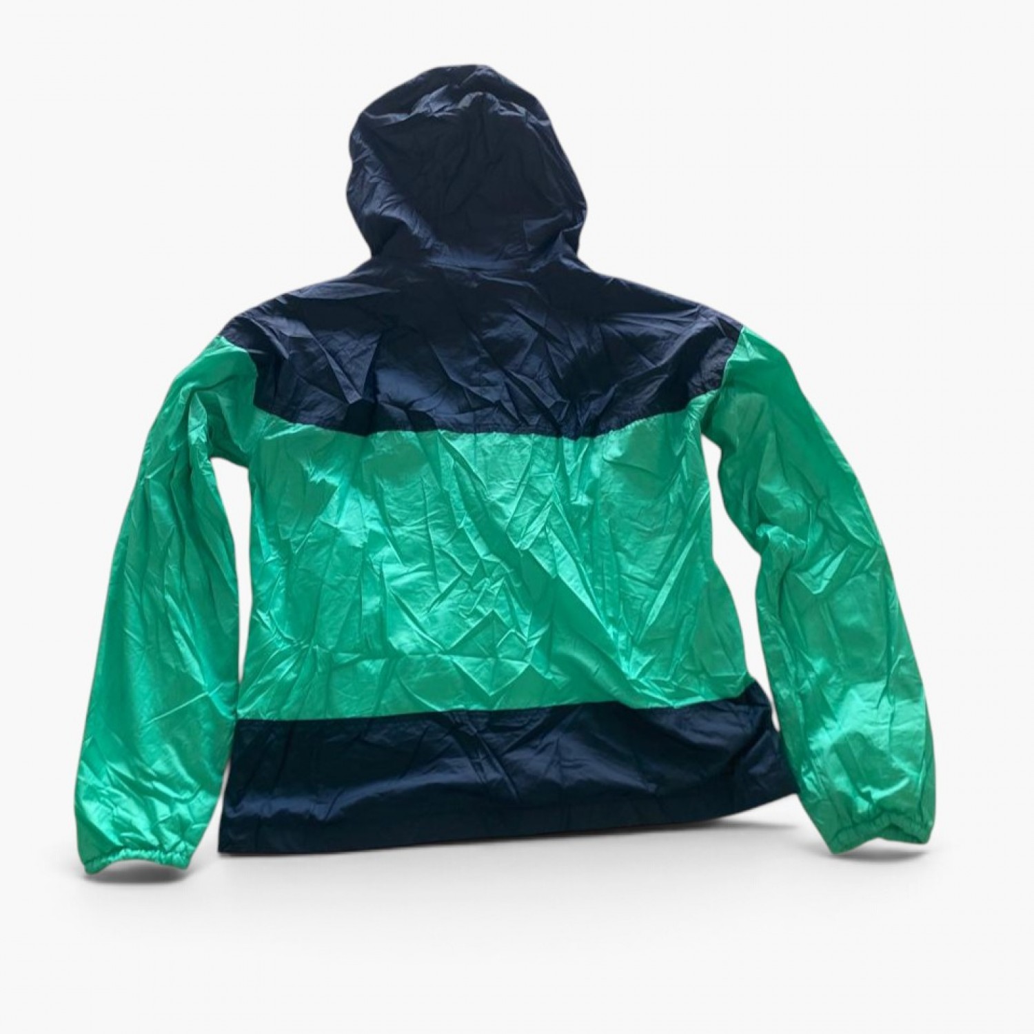 Columbia Colorblock Αντιανεμικό Μπουφάν με Fleece Επένδυση Πράσινο/Navy – Μέγεθος M / Pre-Owned