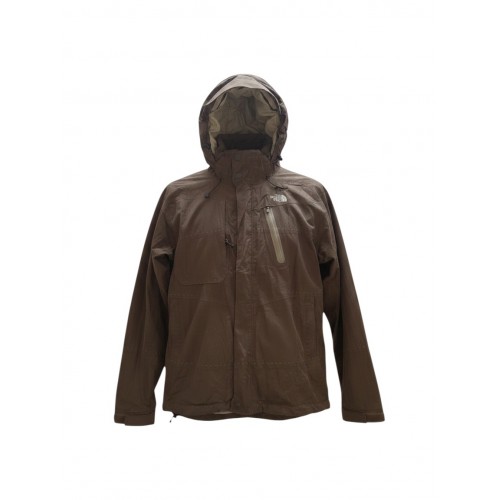 The North Face Καφέ Γυναικείο Τεχνικό Μπουφάν HyVent με Κουκούλα – Μέγεθος M / Pre-Owned