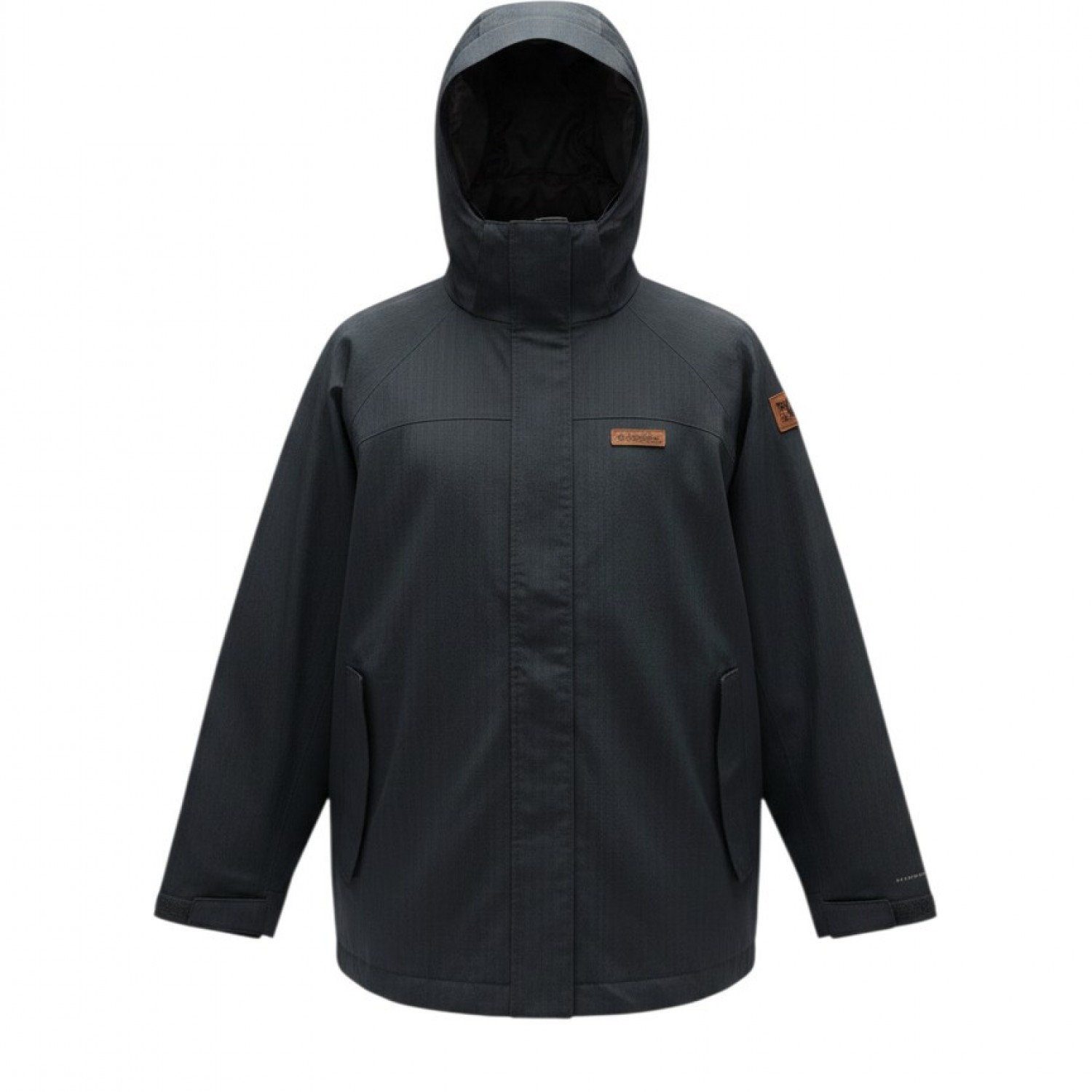 Columbia Μαύρο Softshell Μπουφάν με Fleece Επένδυση – Μέγεθος L / Pre-Owned