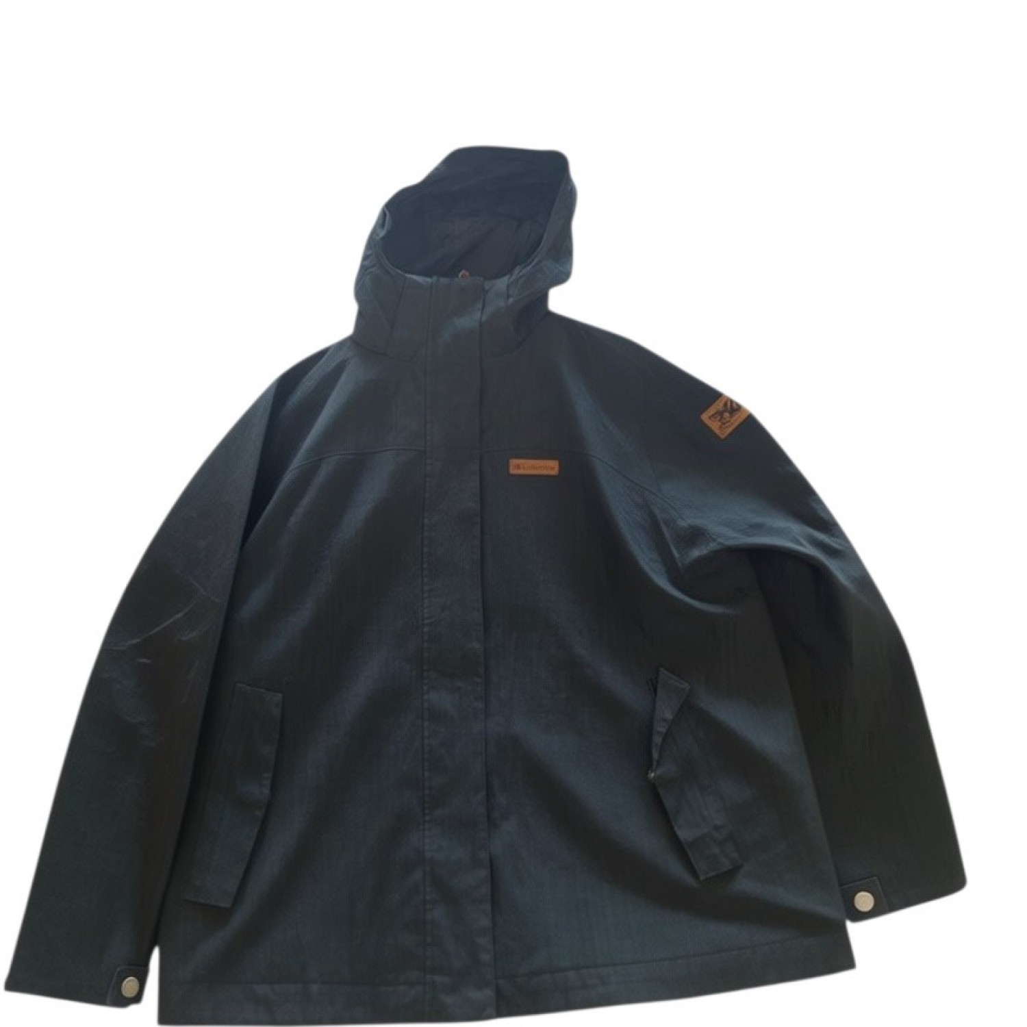 Columbia Μαύρο Softshell Μπουφάν με Fleece Επένδυση – Μέγεθος L / Pre-Owned