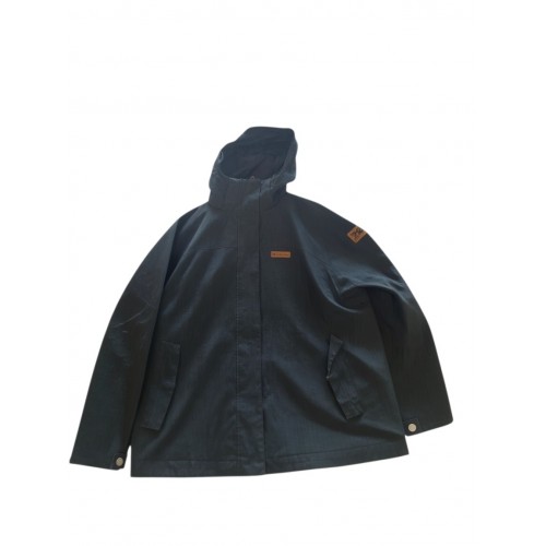 Columbia Μαύρο Softshell Μπουφάν με Fleece Επένδυση – Μέγεθος L / Pre-Owned