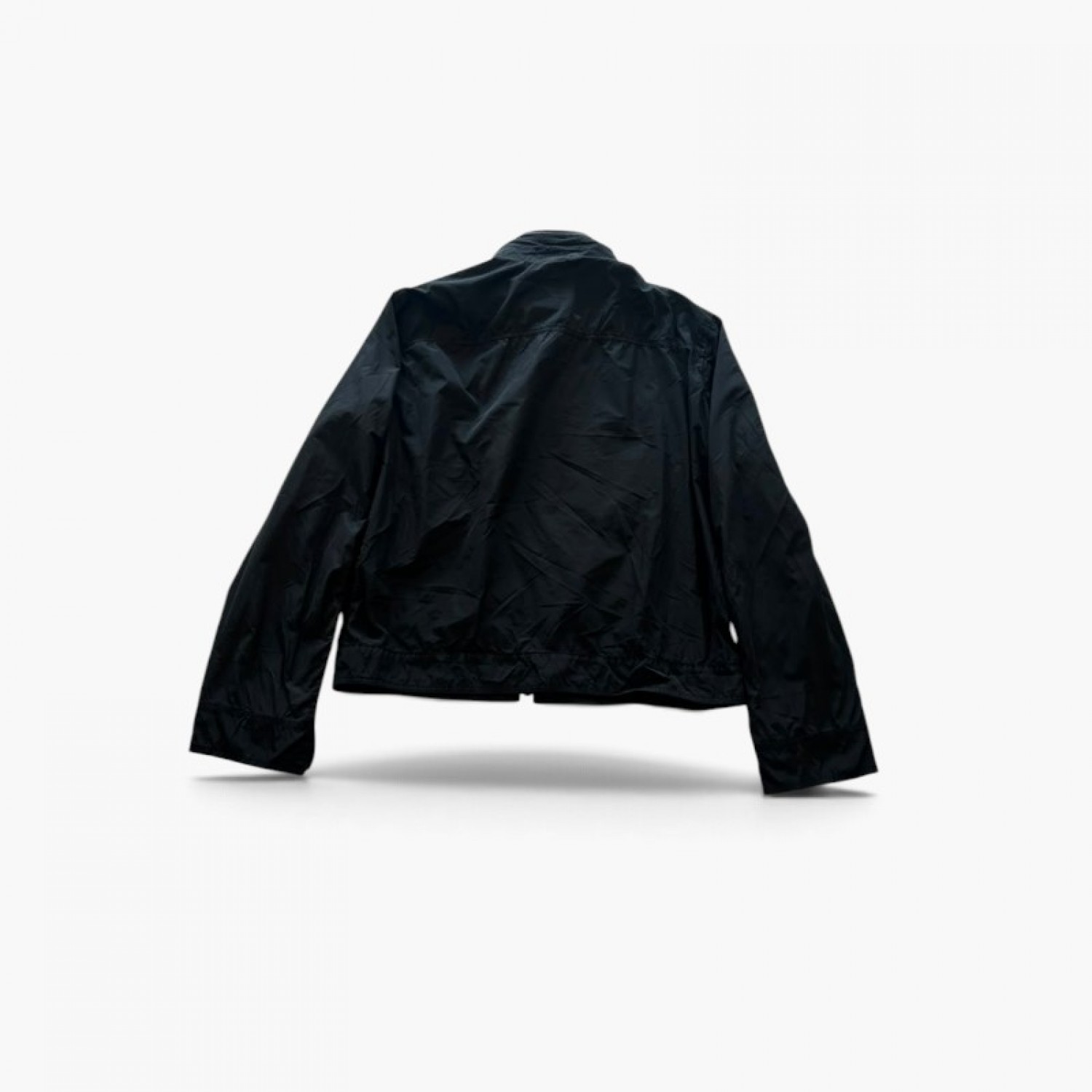 Hogan Μαύρο Ελαφρύ Jacket με Ψηλό Γιακά και Πολλαπλές Τσέπες – Μέγεθος L / Pre-Owned
