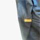 Ellesse Μπλε Μακρύ Μπουφάν Parka με Κουκούλα και Χρυσές Λεπτομέρειες – Μέγεθος L / Pre-Owned