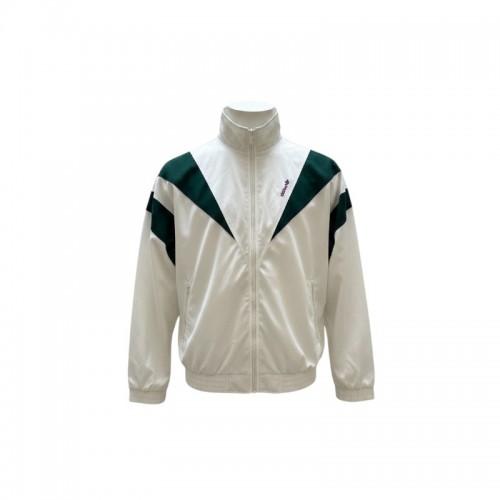 Adidas Vintage Λευκό Πράσινο Track Jacket – Μέγεθος XXL / Pre-Owned