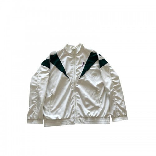 Adidas Vintage Λευκό Πράσινο Track Jacket – Μέγεθος XXL / Pre-Owned
