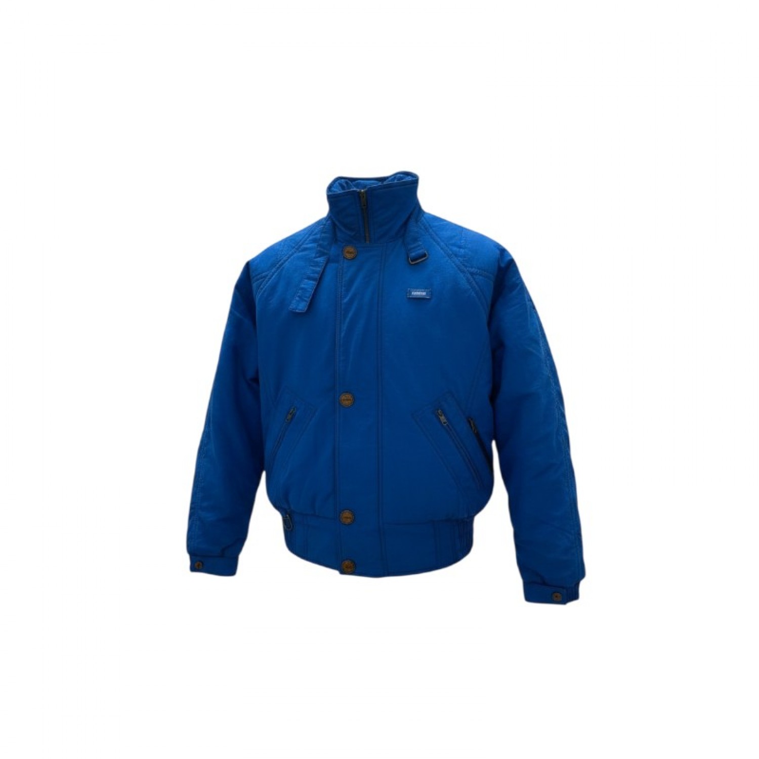 Ellesse Vintage Μπλε Bomber Jacket Made in Italy – Μέγεθος L / Pre-Owned