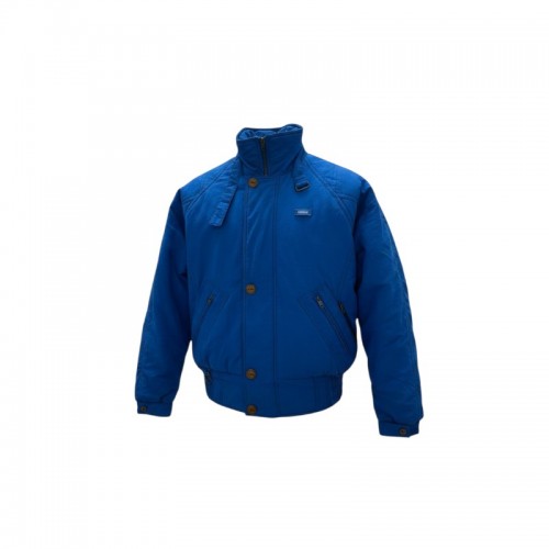 Ellesse Vintage Μπλε Bomber Jacket Made in Italy – Μέγεθος L / Pre-Owned