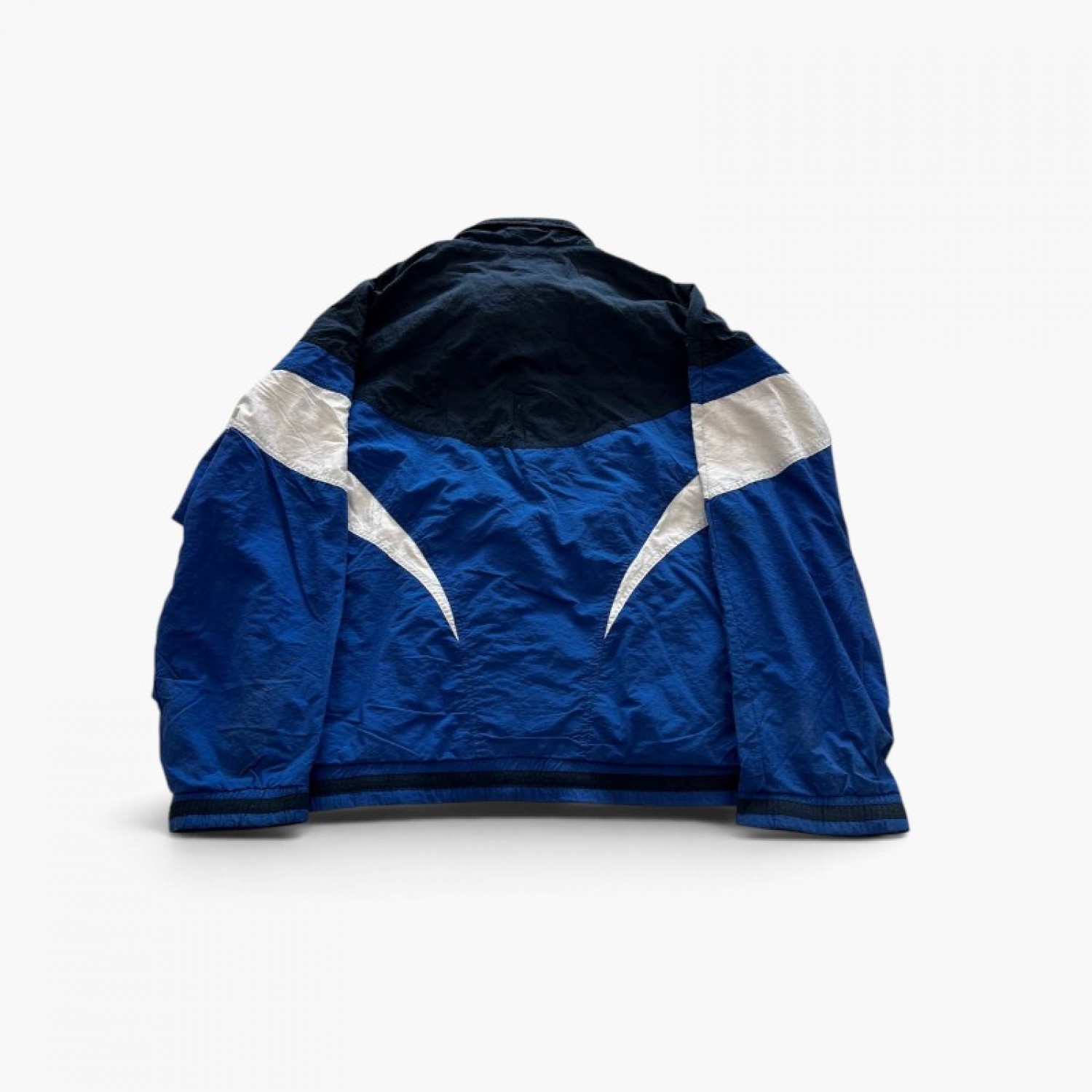 Vintage Reebok Μπλε Color Block Αντιανεμικό Jacket – Μέγεθος XXL / Pre-Owned