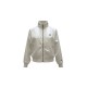 Vintage Champion Λευκό Αντιανεμικό Jacket – Μέγεθος L / Pre-Owned