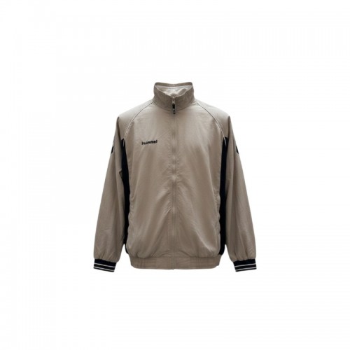 Hummel Μπεζ και Navy Αθλητικό Jacket με Chevron Λεπτομέρειες – Μέγεθος XL / Pre-Owned