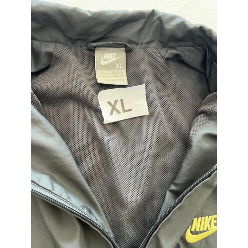 Nike Μαύρο Hooded Jacket με Μεγάλο Πίσω Λογότυπο – Εφηβικό XL / Pre-Owned