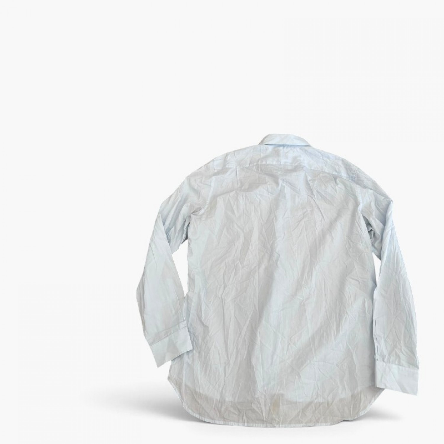 Lacoste Classic Fit Γαλάζιο Μακρυμάνικο Πουκάμισο – Μέγεθος L / 42 / Pre-Owned