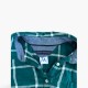 Tommy Hilfiger Πράσινο Καρό Πουκάμισο Henley με Μακριά Μανίκια – Μέγεθος M / Pre-Owned