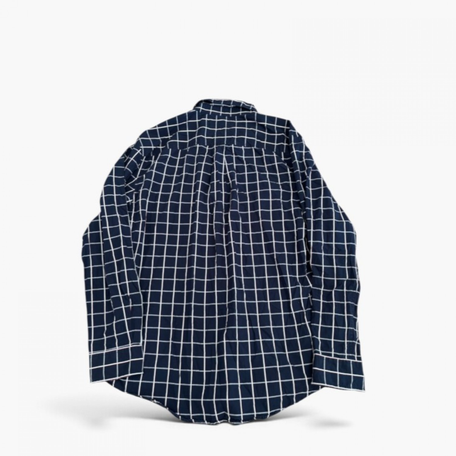 Tommy Hilfiger Custom Fit Μπλε Καρό Πουκάμισο – Μέγεθος XL / Pre-Owned