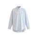 Lacoste Classic Fit Γαλάζιο Μακρυμάνικο Πουκάμισο – Μέγεθος L / 42 / Pre-Owned