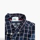 Tommy Hilfiger Custom Fit Μπλε Καρό Πουκάμισο – Μέγεθος XL / Pre-Owned